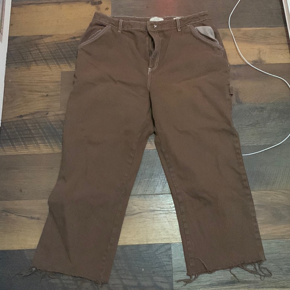 brown carpenter jeans from cotton on